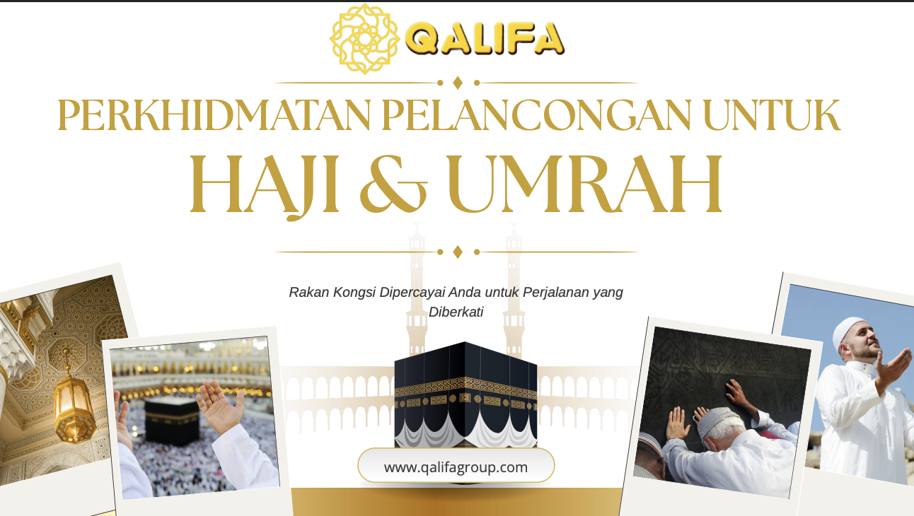 Preview ringkas slide profil korporat Qalifa Travel & Tours